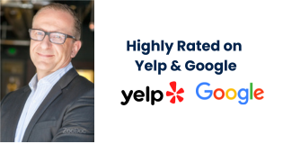 rating on yelp and google
